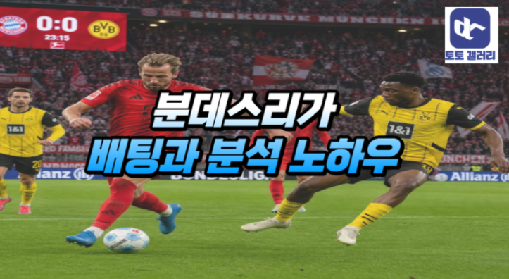  분데스리가 배팅 및 분석 전략에 대해서