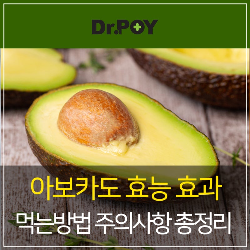 아보카드 효능 효과 먹는법 주의사항 총정리