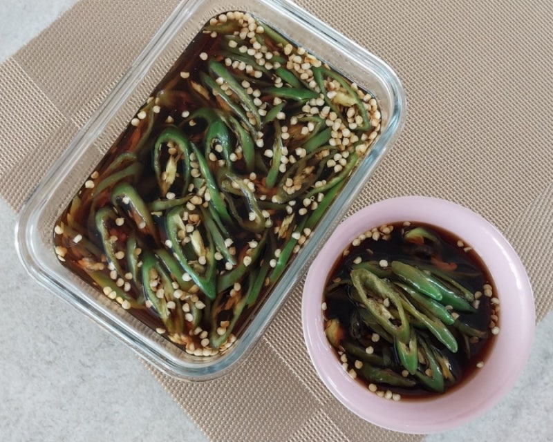 청양고추채 장아찌, 청양고추채절임,청양고추 채 절임 레시피