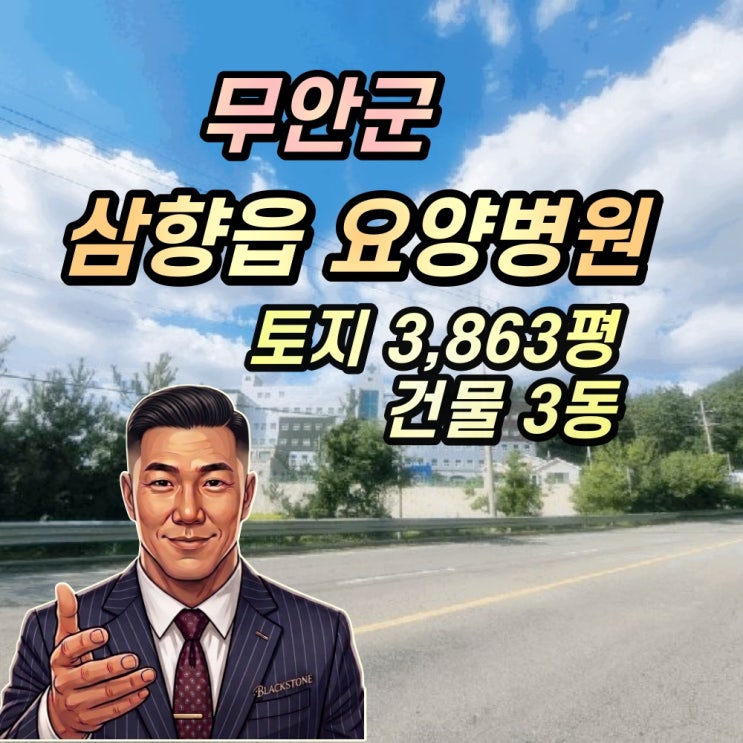  전남 무안군 삼향읍 요양병원 경매 2024타경3849