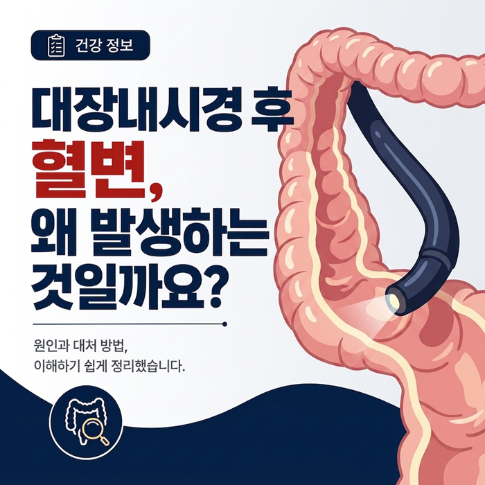대장내시경 후 혈변, 왜 발생하는 것일까요?