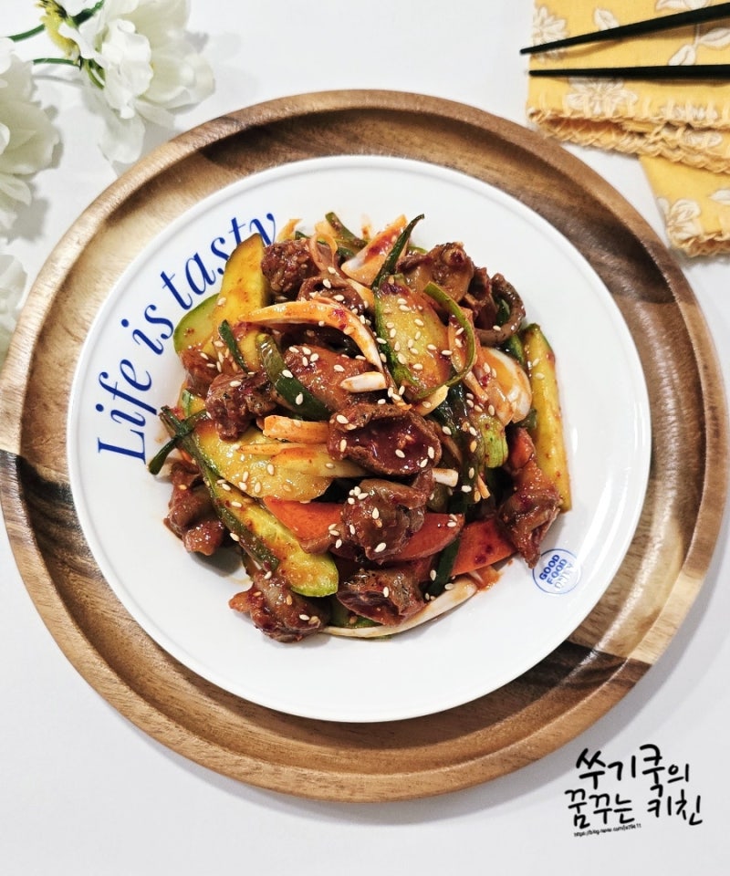 골뱅이무침 만드는 법 편스토랑 류수영 레시피