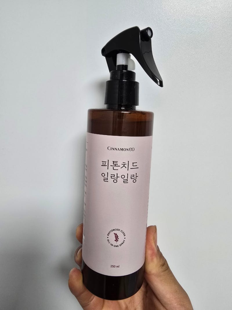 노인냄새제거 탁월한 피톤치드 일랑일랑 스프레이 250ml 냄새 탈출 솔직후기 침구 화장실 필....