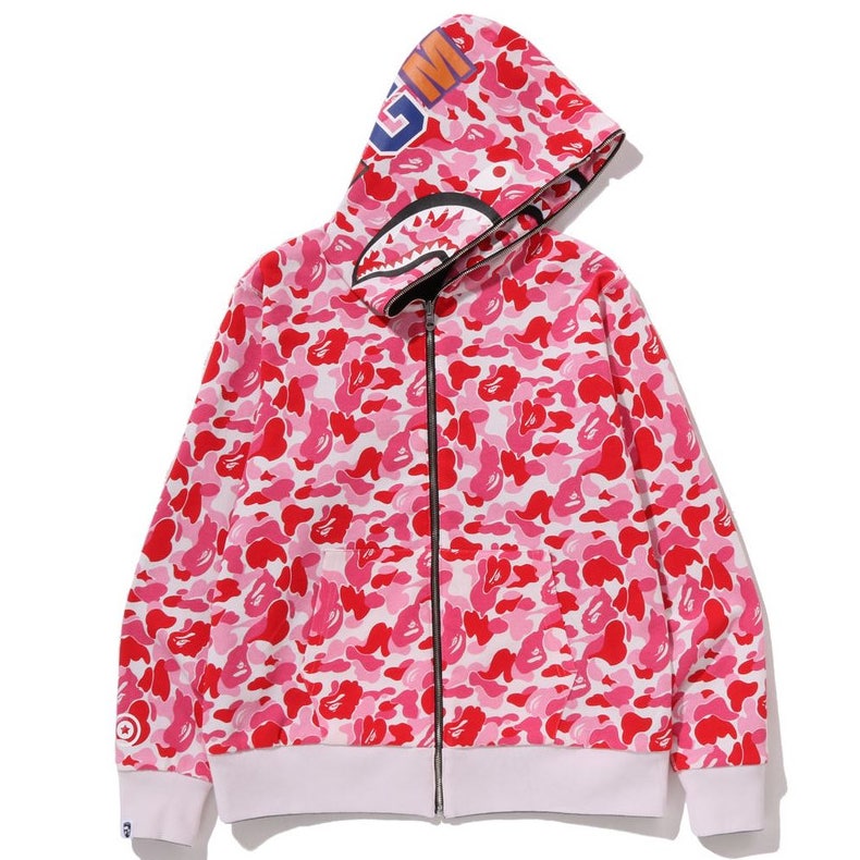 [SOLD OUT] BAPE ABC Camo Reversible Shark Full Zip Hoodie / 베이프 ABC 카모 리버시블 샤크 풀 집 후디 / 베....