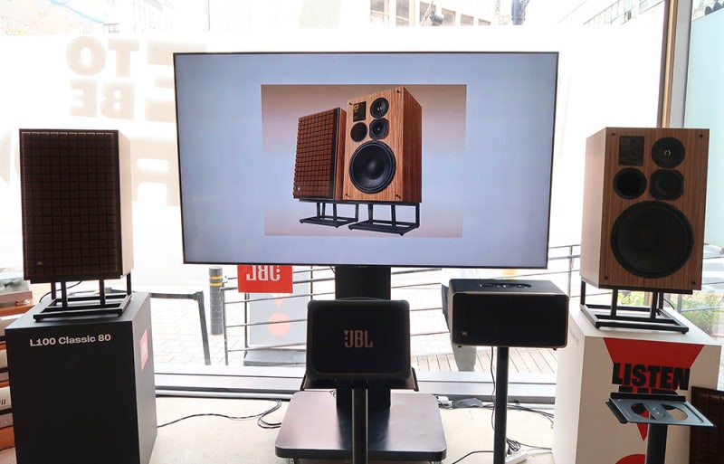 JBL, 새로운 브랜드 슬로건 공개···보컬 제거 마이크·L100 한정판 발표