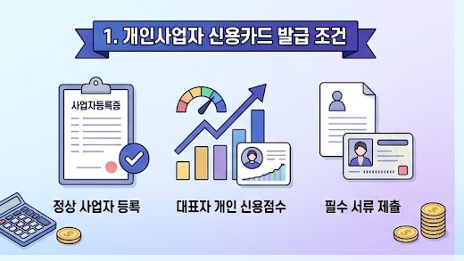 개인사업자 신용카드 발급 한도 조건 비용처리 추천비교 총정리