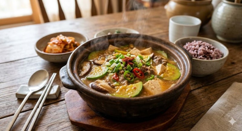 애호박 된장찌개 레시피 된장찌개 맛있게 끓이는 법