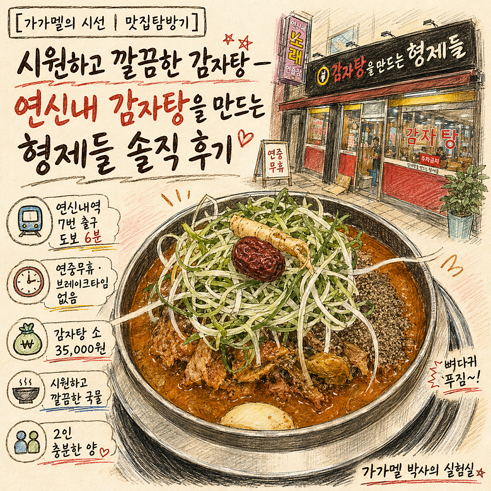 감자탕을만드는형제들 연신내점 사진 1