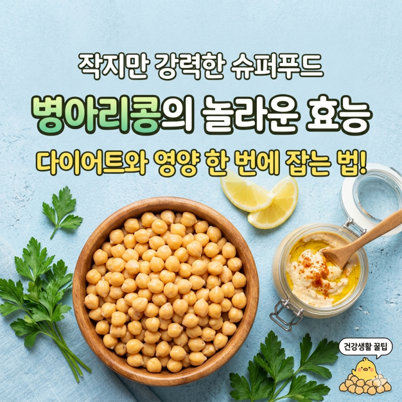 병아리콩 효능 영양 먹는방법과 다이어트