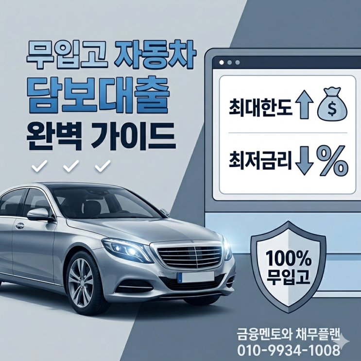  차량 담보대출 한도 모의 계산기로 확인하기 (기존 할부 있어도 가능할까?)