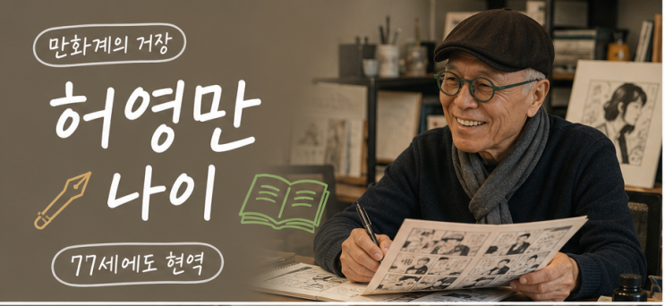 <b>허영만 나이</b> 프로필 결혼 자녀 건강 근황 총정리