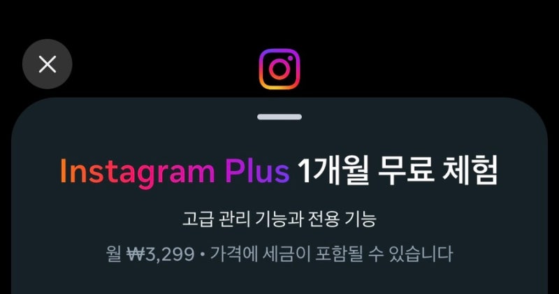 인스타그램 플러스 :: 유료 멤버십 사용방법 기능 솔직 후기