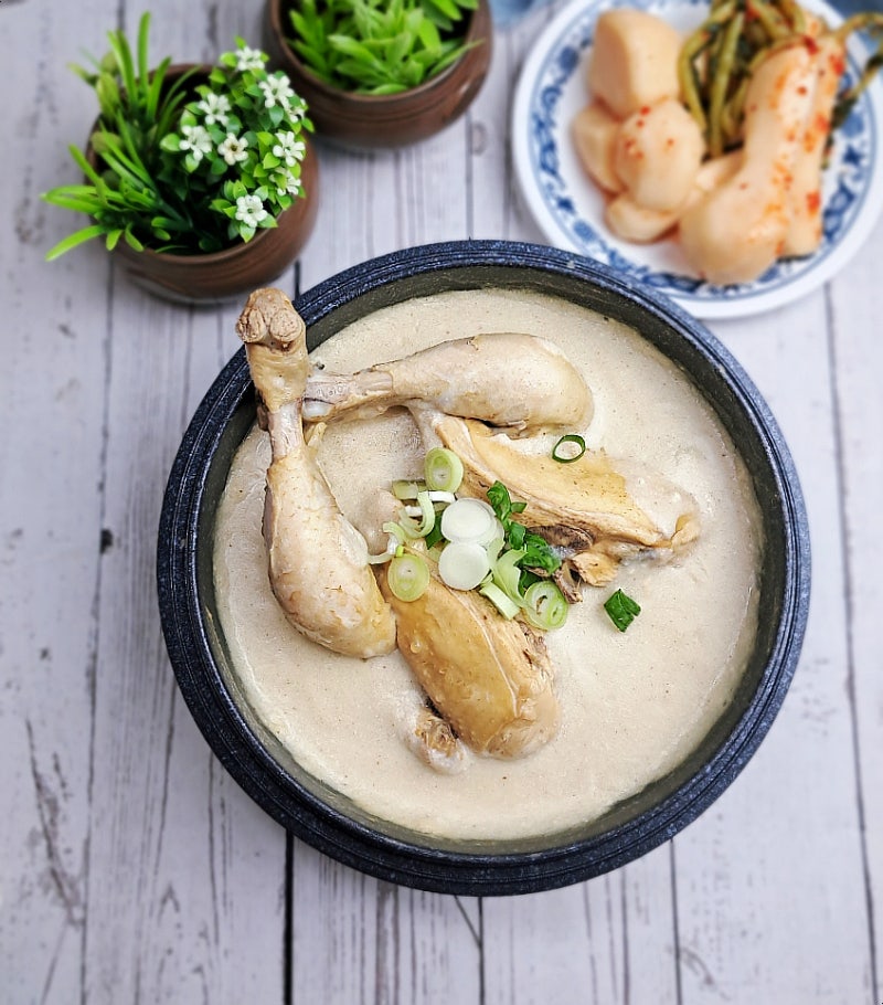 삼계탕 끓이는법 걸쭉한 들깨 백숙 여름 보양식 레시피