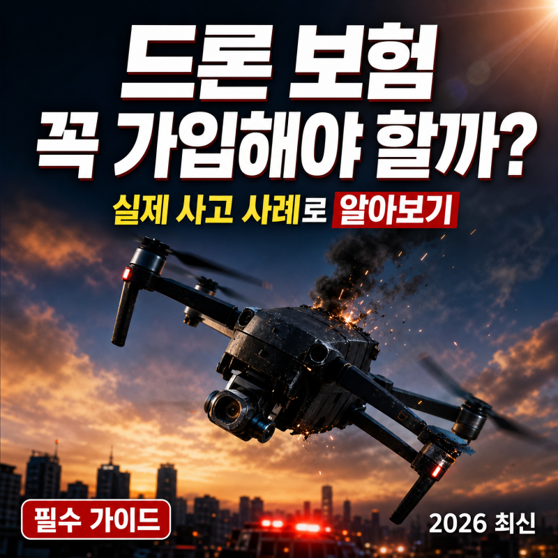 드론 보험 꼭 가입해야 할까? 실제 사고 사례로 알아보는 드론보험 가입 필수 가이드 [2026 최....
