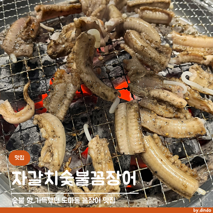  대전 도마동 꼼장어 맛집  숯불향 가득했던 자갈치숯불꼼장어