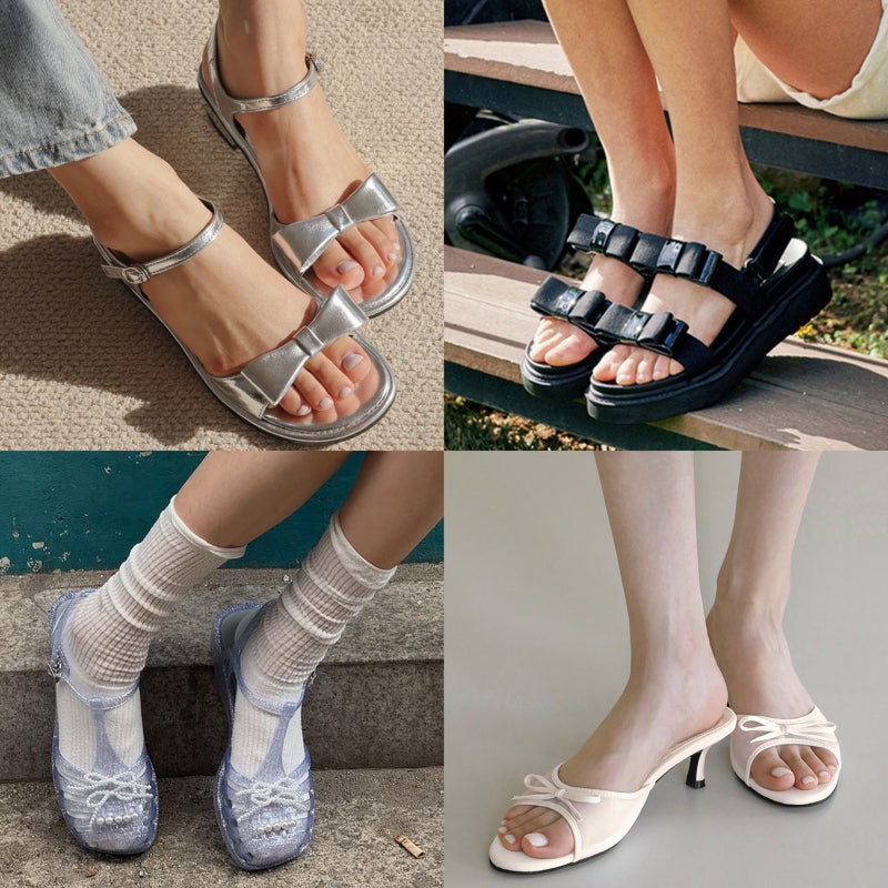 여름 코디 완성템, 귀여운 리본 여름 샌들 브랜드 추천 BEST (보가, 마크모크, 슈콤마보니, 사....