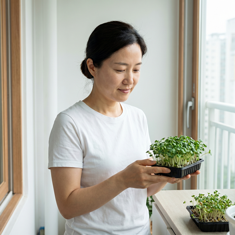 브로콜리 새싹 키우기, 일주일 만에 건강 숲 만드는 초간단 성공법