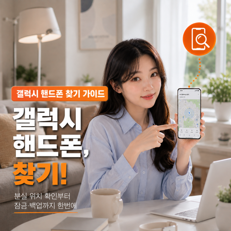 갤럭시 핸드폰 찾기, SMART THINGS FIND로 위치추적 하는 방법