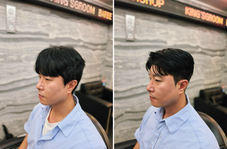  서면남자머리 잘하는 킹스그룸 바버샵_성우 대표원장님 크리드컷 후기