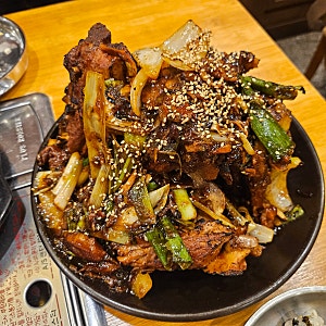 군자역맛집 미소감자탕 뼈구이, 군자뼈찜 매운뼈구이