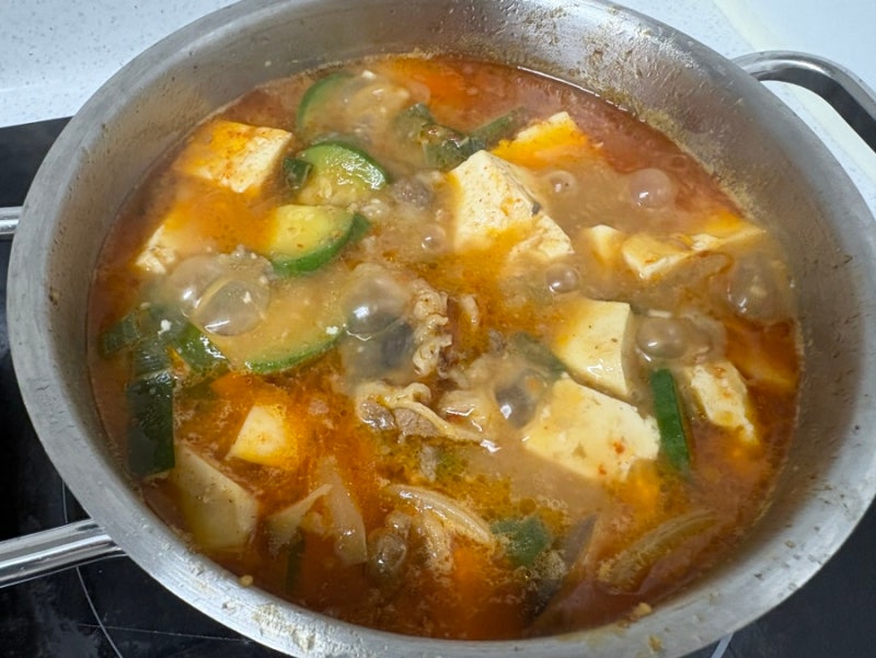 고깃집 된장찌개 고기로 깊은 맛을 낸 초간단 된장찌개 황금레시피