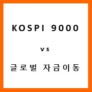  코스피 9,000 돌파와 일본 금리인상: 글로벌 자금 이동에 따른 앞으로의 전개 방향