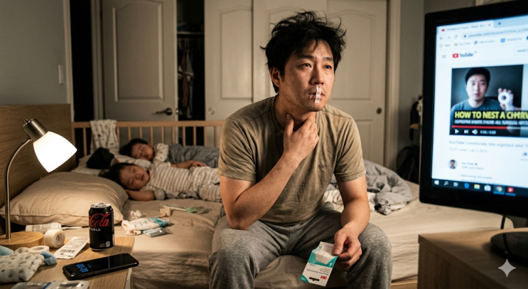  만성 기침 달고 살던 30대 아빠, 의사가 알려준 '폐청소' 한 달 해본 현실 후기