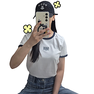 마리떼프랑소와저버 반팔 W CLASSIC LOGO RINGER TEE 화이트 S사이즈 후기｜지그재그 특가로 반값 ....