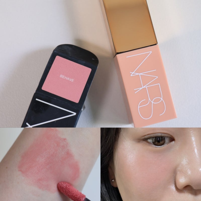 나스가 말아주는 속광 치크 은은하게 반짝이는 윤광 치크 나스 에프터 글로우 리퀴드 블러쉬....
