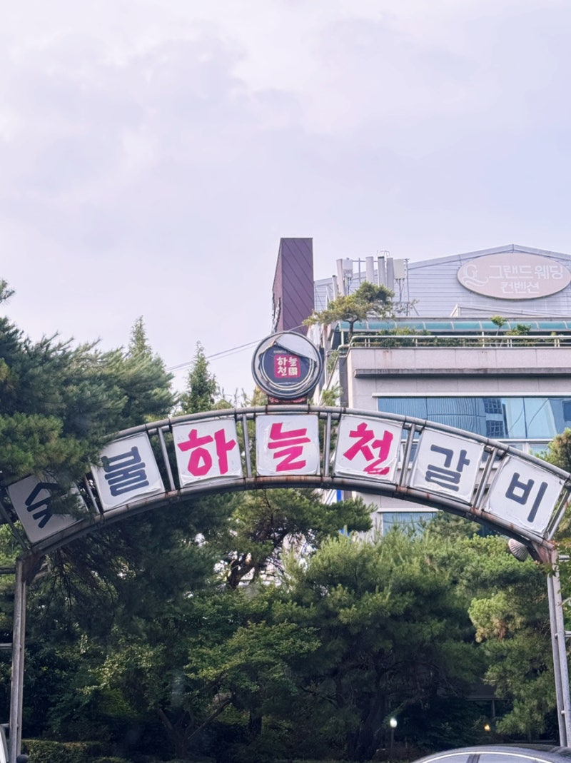 순천호수공원맛집 하늘천 숯불갈비, 뼈 없는 하늘천갈비 된장찌개 솔직후기