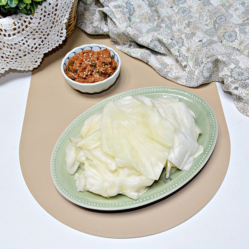 양배추찜 찌기 전자레인지 양배추 찌는법 찌는시간