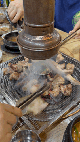 「서산」 먹자골 흑돼지 맛집 [돈고을 생고기]