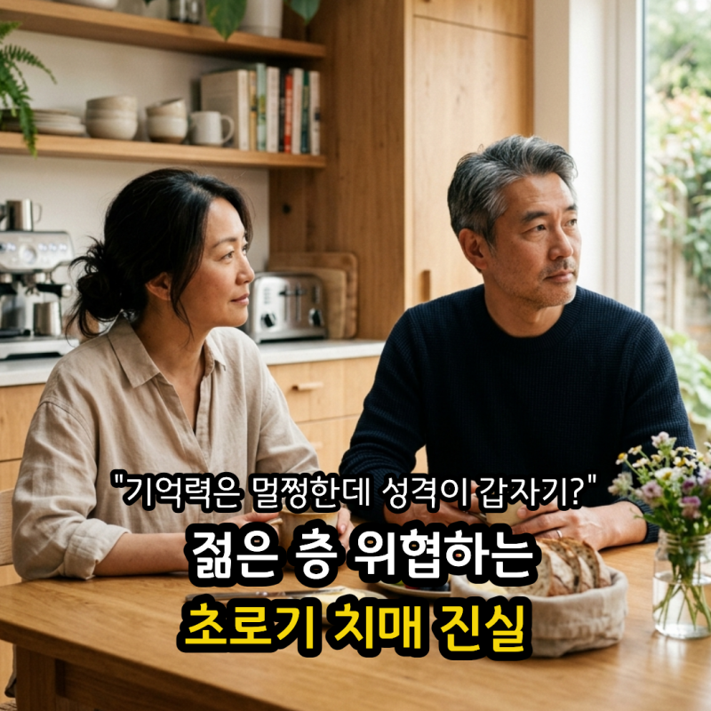 "기억력은 멀쩡한데 성격이 갑자기?" 젊은 층 위협하는 초로기 치매 진실