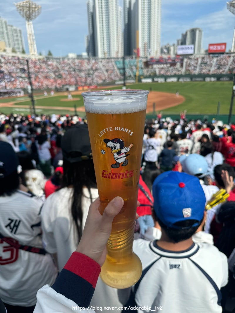 롯데팬이 추천하는 사직야구장 먹거리 및 위치 가격 G테라스