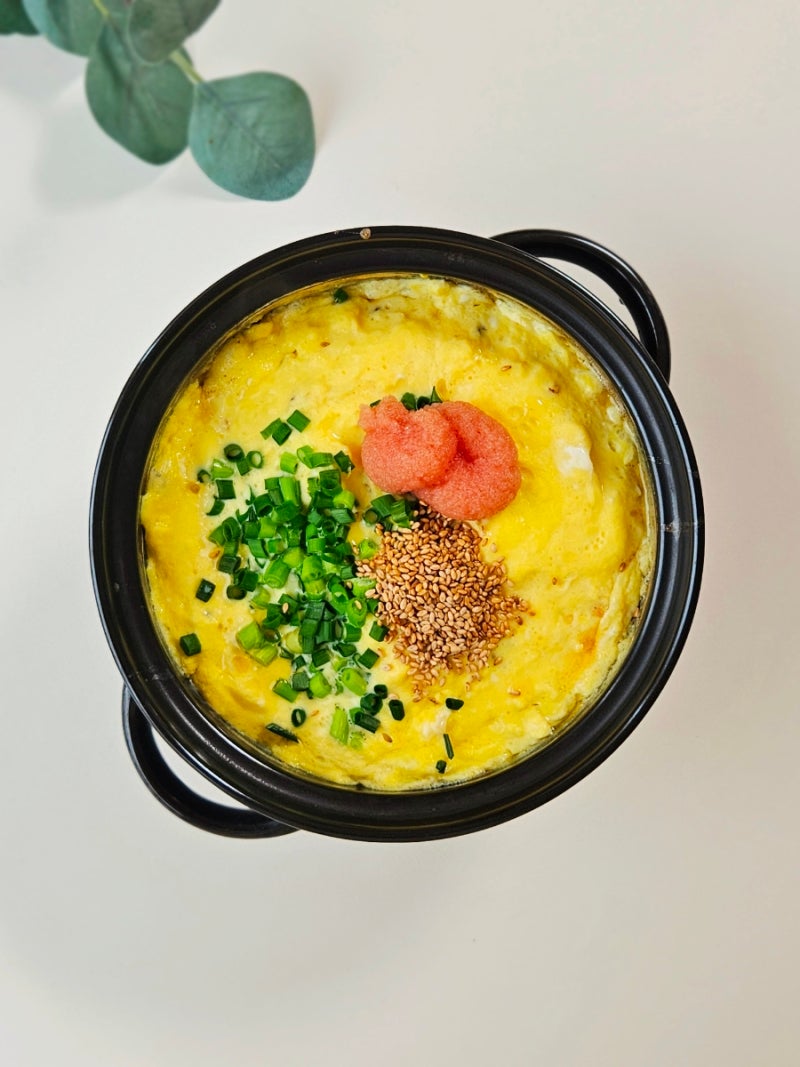 아침요리 식당계란찜 레시피 도전! 부드럽고 감칠맛 가득 뚝배기 폭탄계란찜 만들기