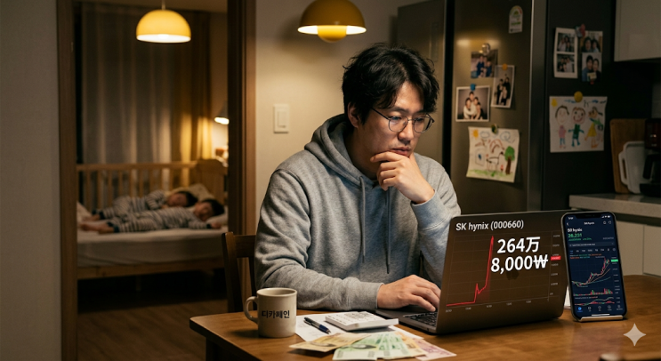  100년 만의 홍수라는데, 264만 원 돌파한 SK하이닉스 지금 사도 될까?