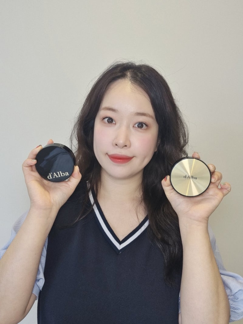 촉촉한 건성 피부 쿠션 추천, 달바 글로우 핏 세럼 커버 슬림 쿠션 리뉴얼 후기