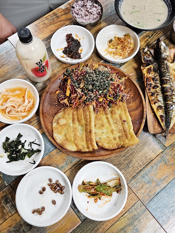밀양 밥집 고가식당 사과막걸리 맛집