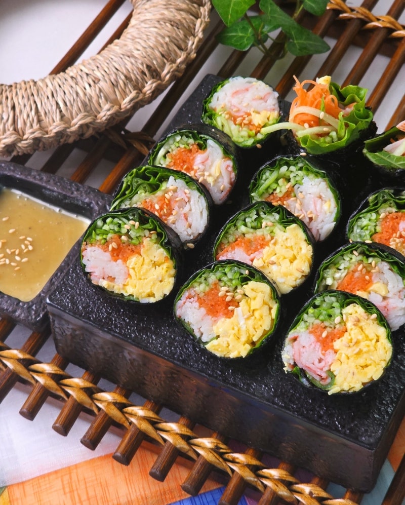 김완선 극찬 밥없는 김밥 다이어트 저녁 메뉴 레시피