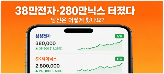 <b>삼성전자</b>·SK하이닉스 <b>프리마켓</b>이 38만·280만 찍었을 때... 
