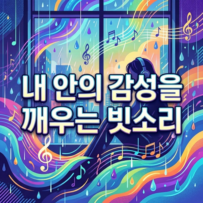 비올때듣는노래 감성 충전 빗소리처럼 스며드는 추천곡