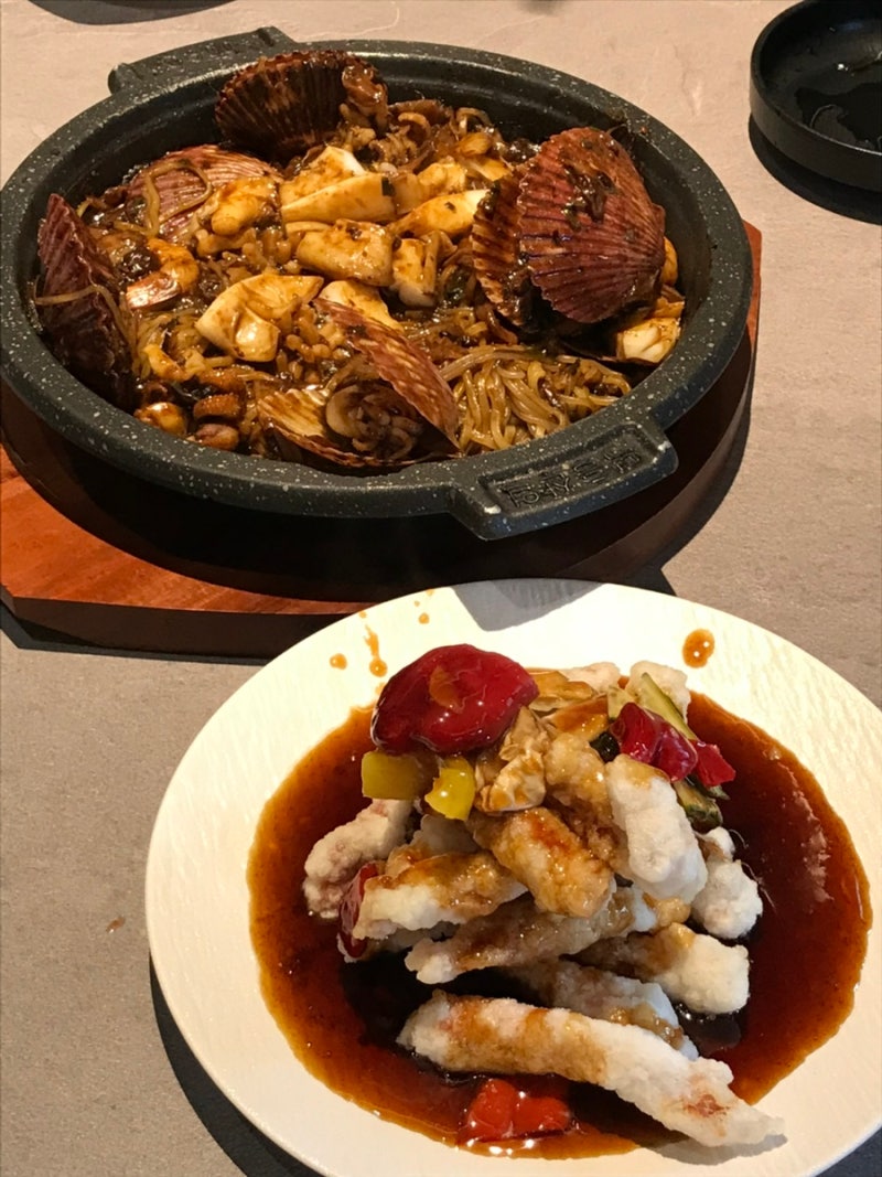 [부산|해운대]마린시티 한화리조트 근처 맛집 더대박, 직화해물돌판짜장 솔직후기