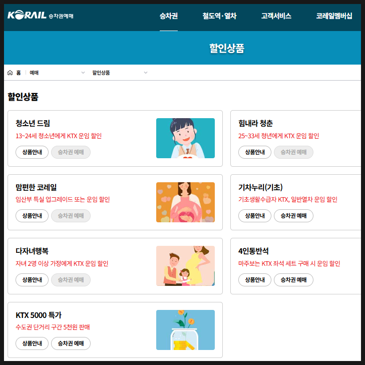 KTX 할인 30% 할인 등록부터 예매, 결제까지 완벽 가이드