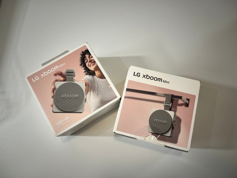 LG 엑스붐 미니(LG xboom Mini) 2대 내돈내산 언박싱 연결 사용 후기 및 장단점 총정리✨