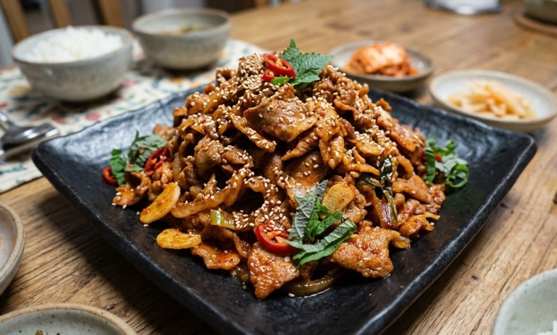 기사식당 제육볶음 황금레시피! 불향 가득 돼지불백 집밥으로 만드는 법