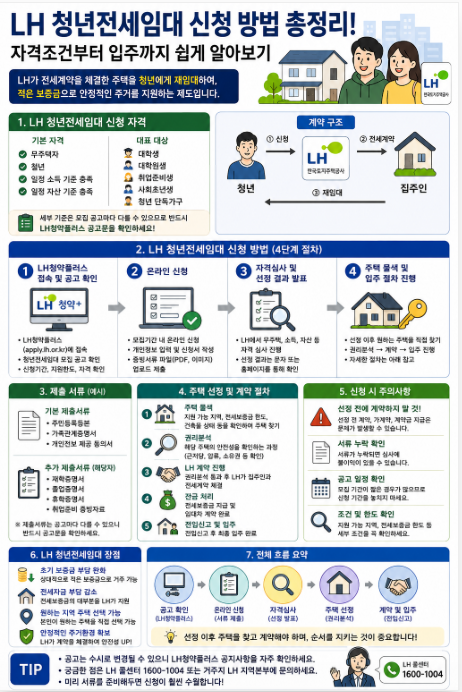 LH 청년전세임대 신청 방법 및 LH청약플러스 권리분석 기간 주의사항