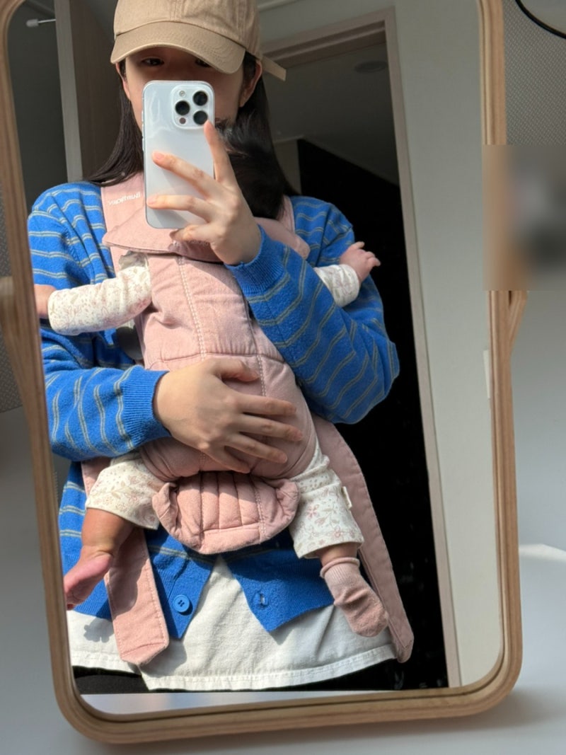 5개월까지 써본 아기띠 총정리 | 포그내, 베이비뵨 미니, 에르고베이비 내돈내산 비교 후기