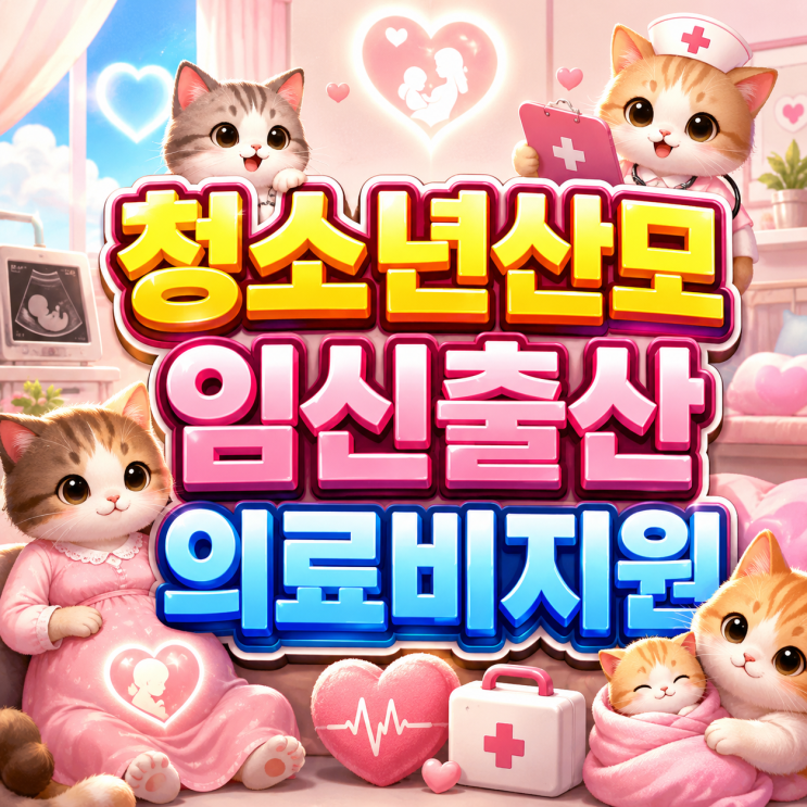  2026 청소년산모임신출산의료비지원 최대 120만원 국민행복카드 의료비 혜택!