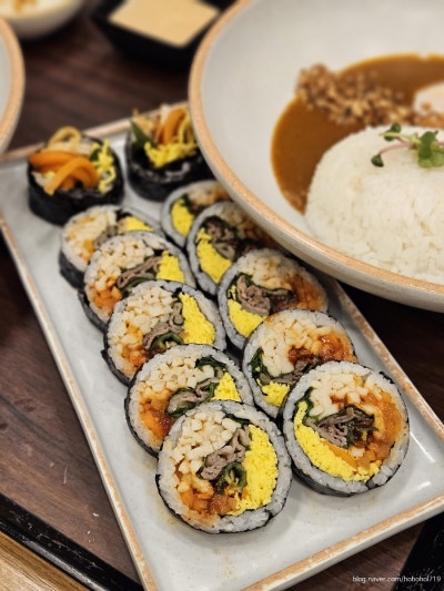 (인천 중구)인스파이어 아레나 공연 전 식사는 여기! 인스파이어김밥<삼청당 인스파이어리조트점>