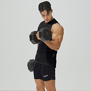 남자 헬스복 기능성 헬스나시의 편안한 구조